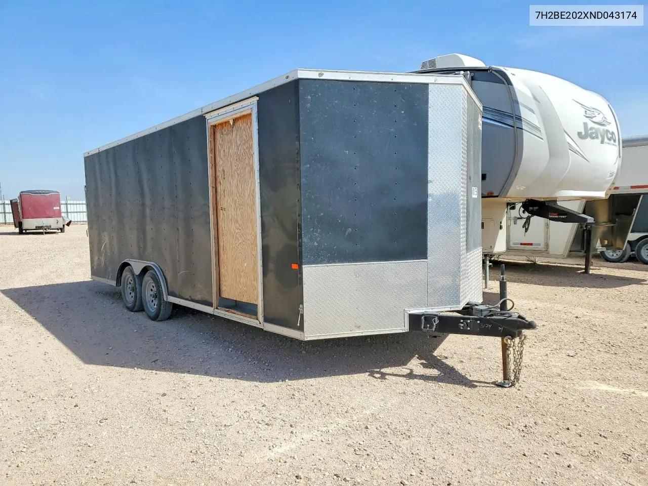 Rock Solid Cargo 8.5X20Ch Enclosed Cargo Trailer 2022