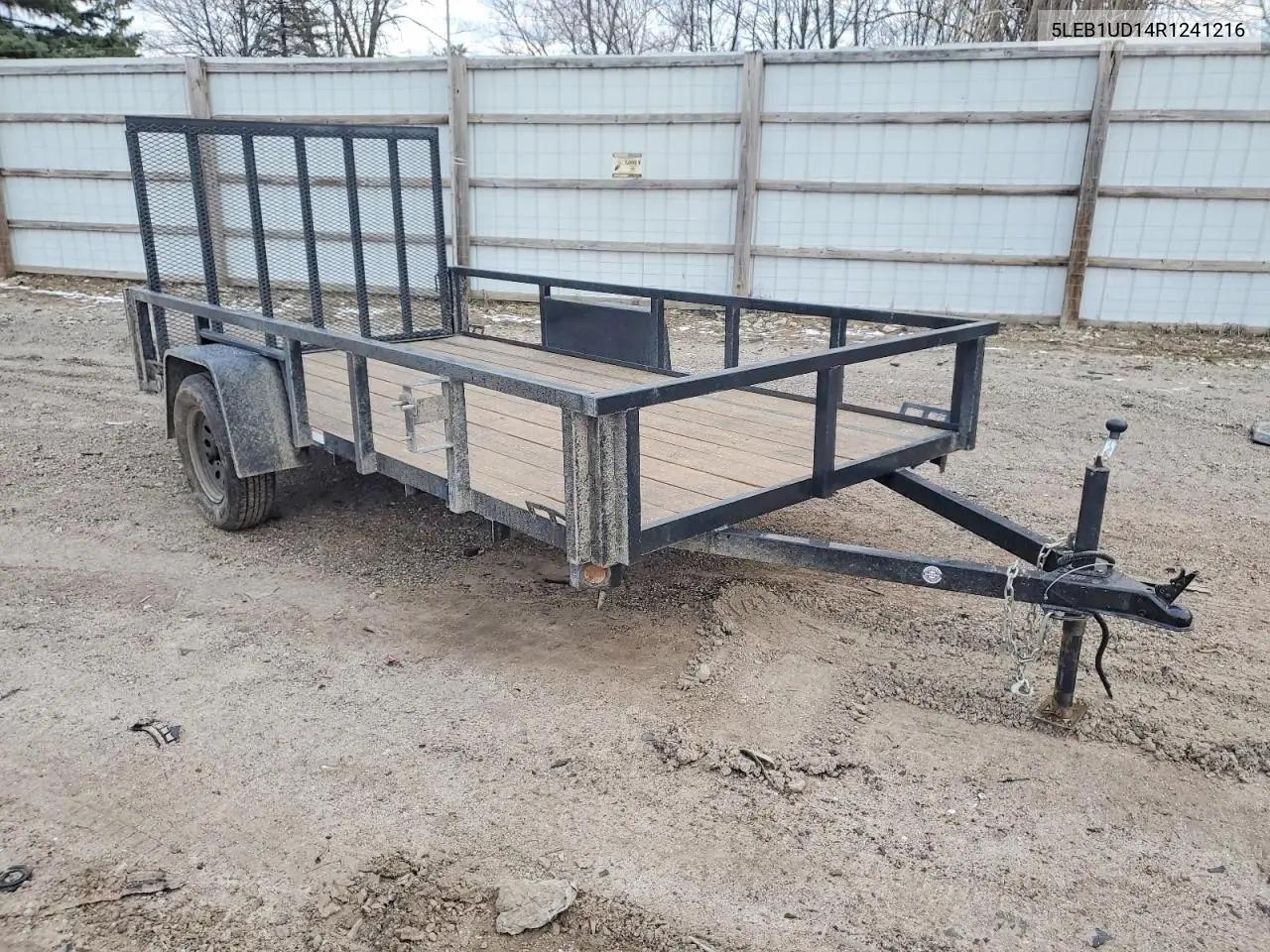 Quality Steel 7412An3.5Ksa Utility Trailer 2024
