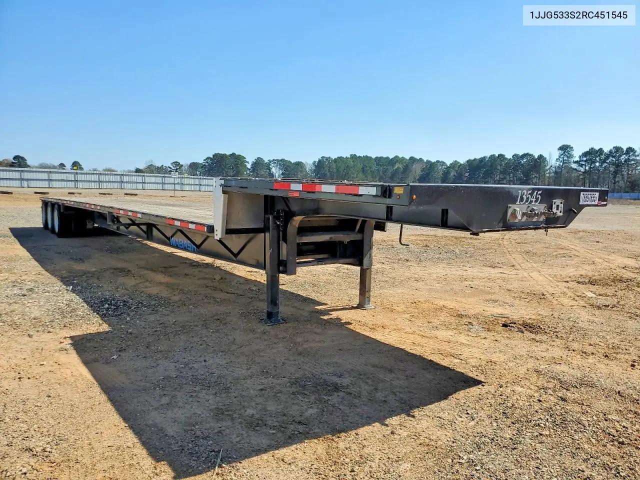 Wabash Fldptst Drop Deck Trailer 2024