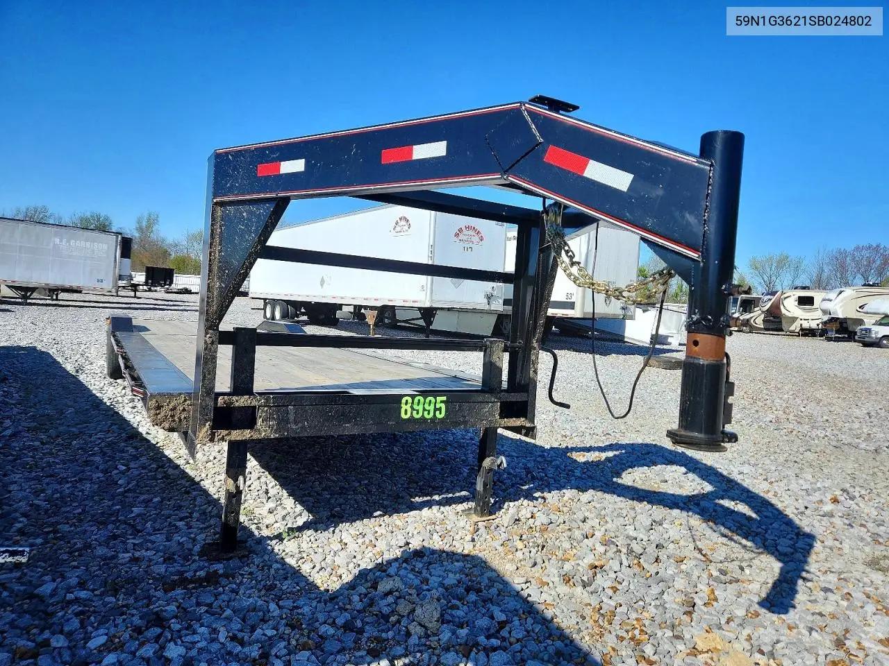 Triple R 7X34+2 Gooseneck 2-7K Equipment Trailer 2025