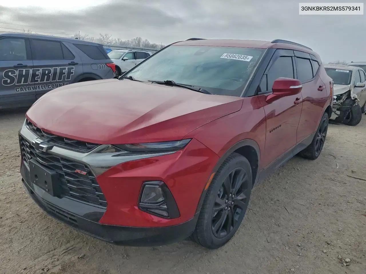 Chevrolet Blazer Rs 2021