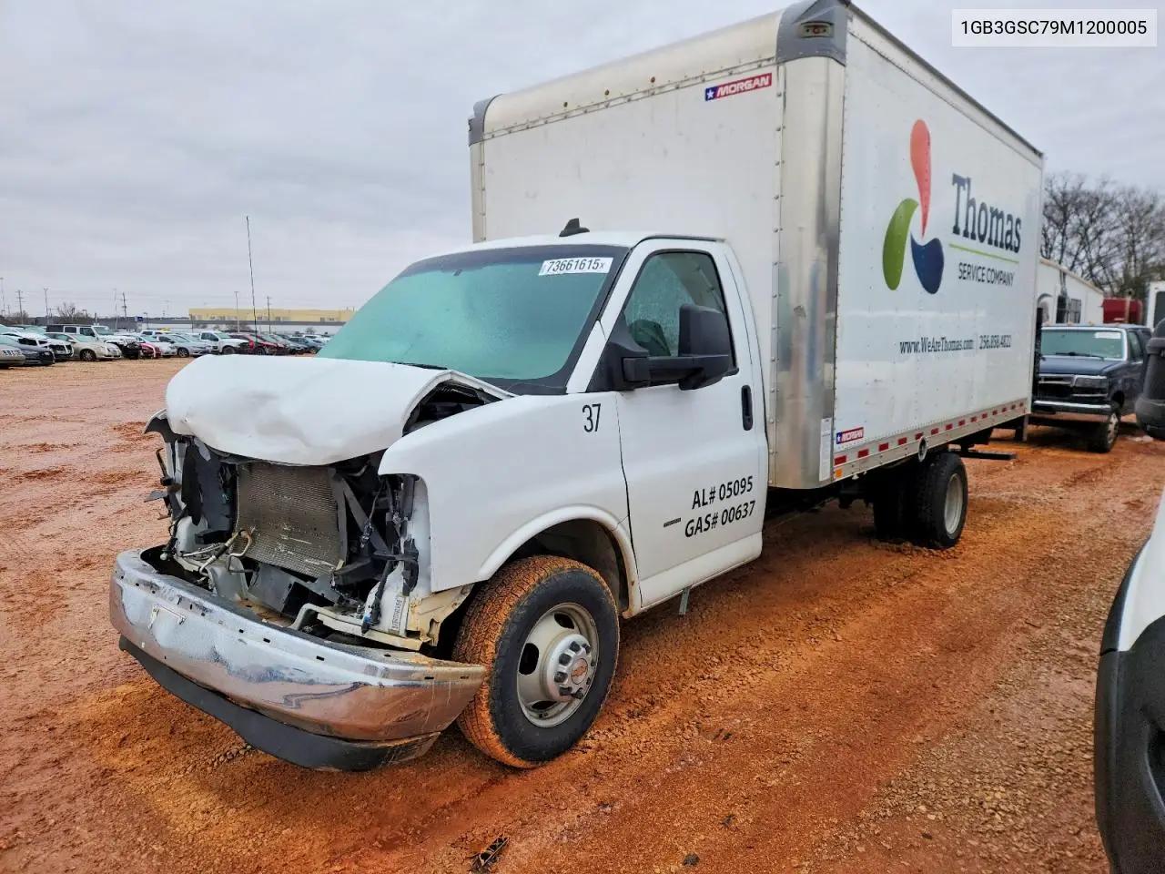 Chevrolet Express G3500 Box Truck 2021