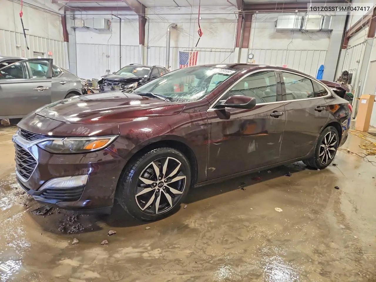 Chevrolet Malibu Rs 2021