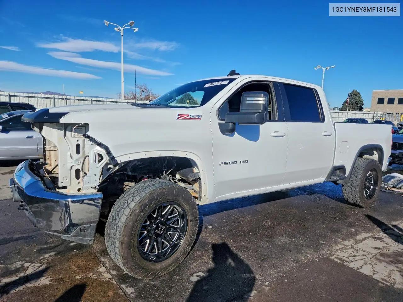 Chevrolet Silverado K2500 Heavy Duty Lt 2021