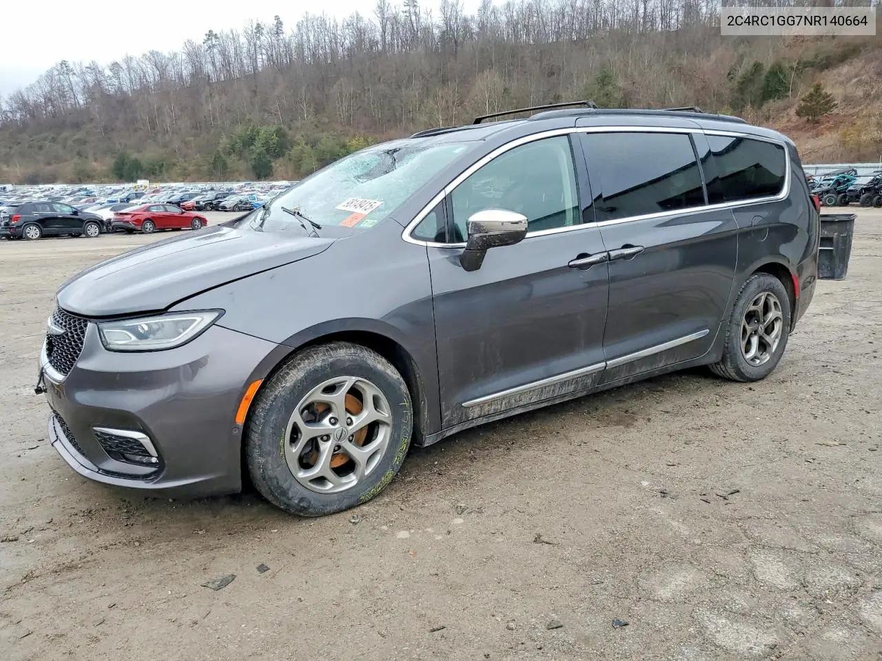 Chrysler Pacifica Limited 2022
