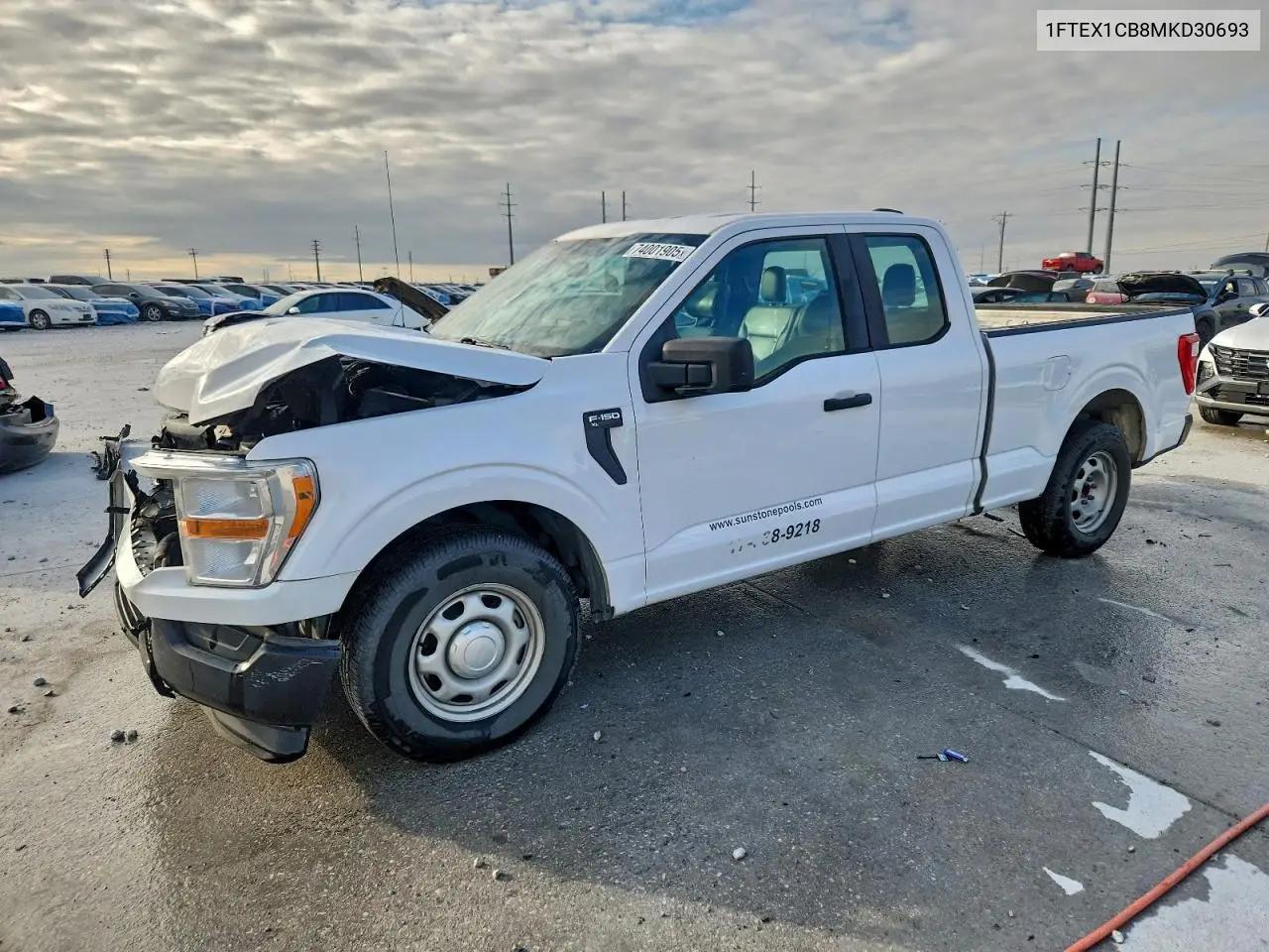 Ford F150 Super Cab 2021
