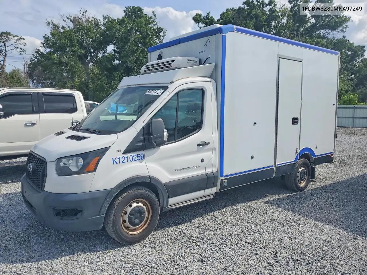 Ford Transit Refrigerated Box Truck 2021