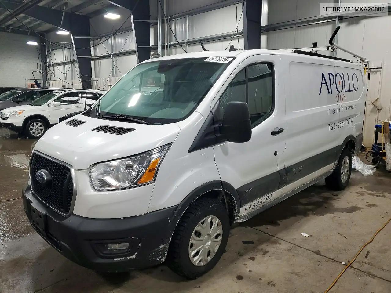 Ford Transit T-250 Utility / Service Van 2021