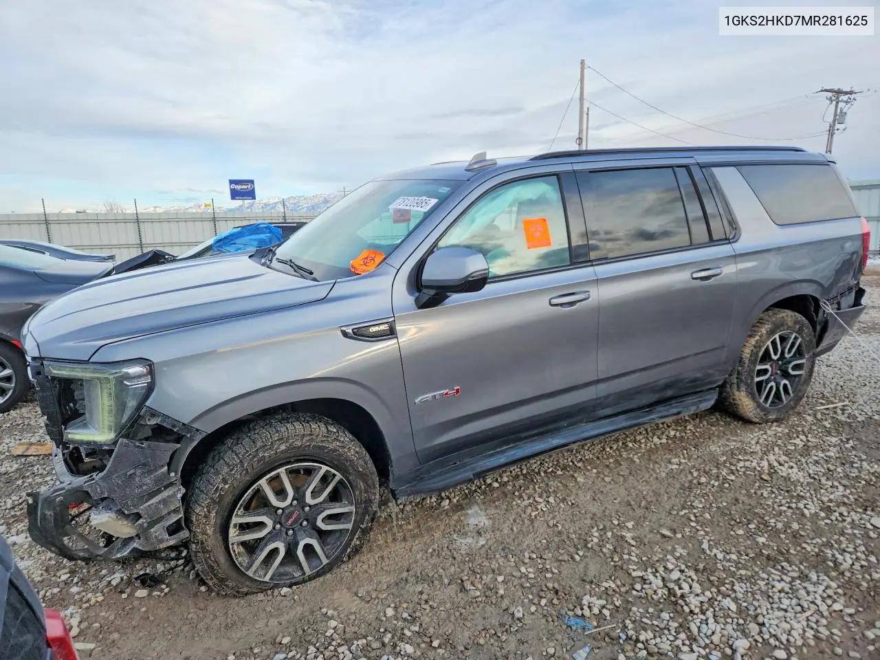 GMC Yukon Xl K1500 At4 2021