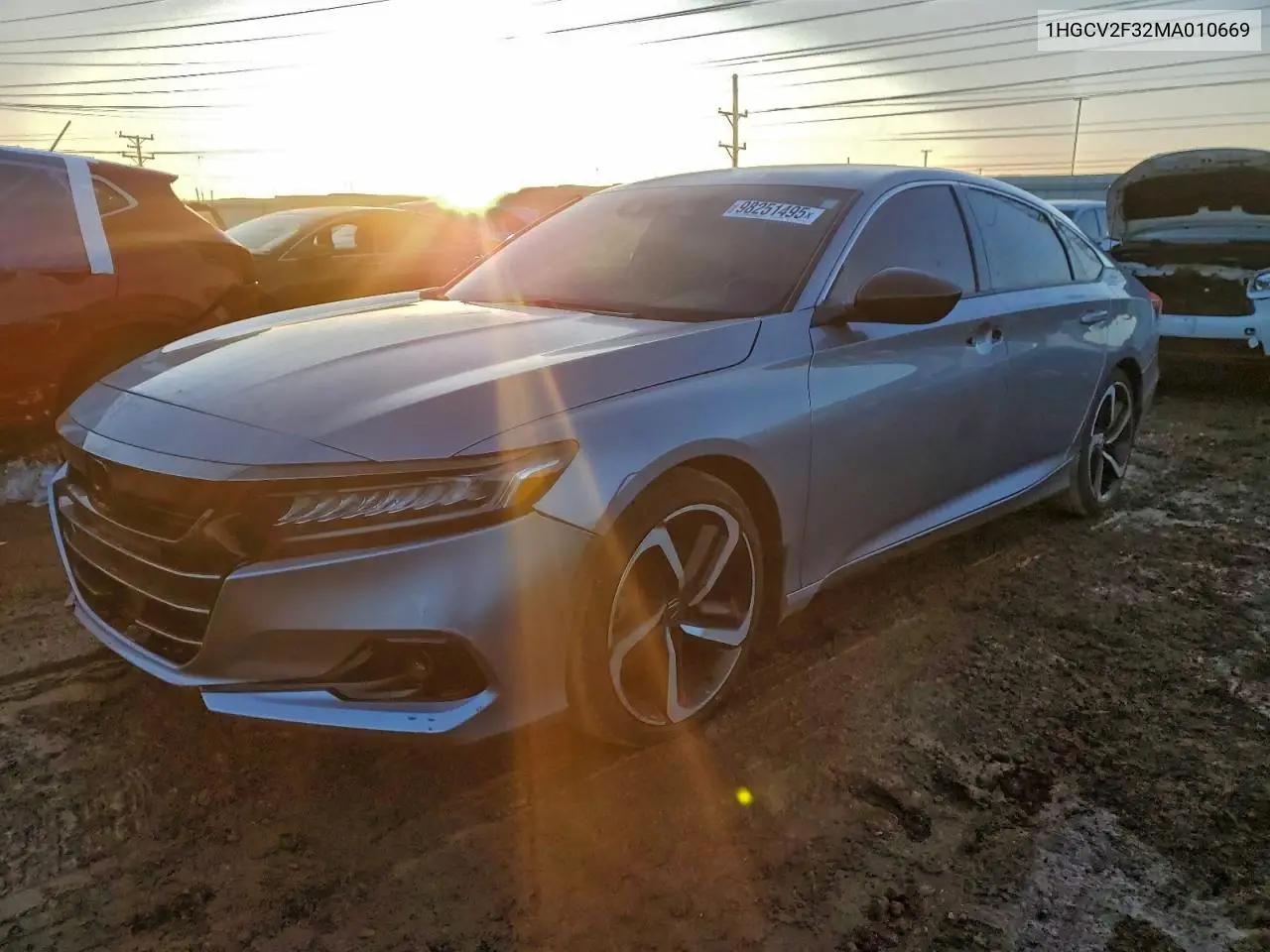 Honda Accord Sport 2021