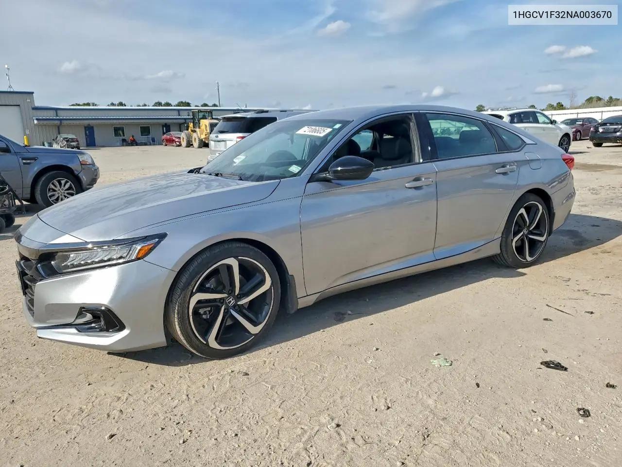 Honda Accord Sport 2022