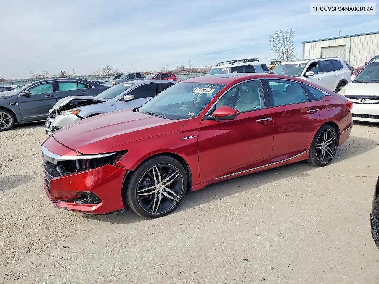 Honda Accord Touring Hybrid 2022