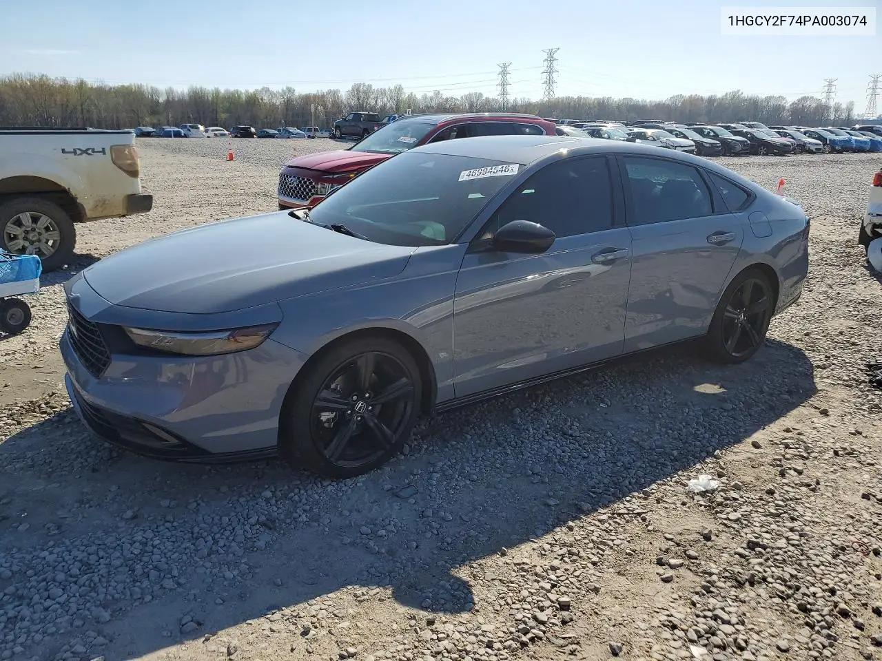 Honda Accord Hybrid Sport-L 2023