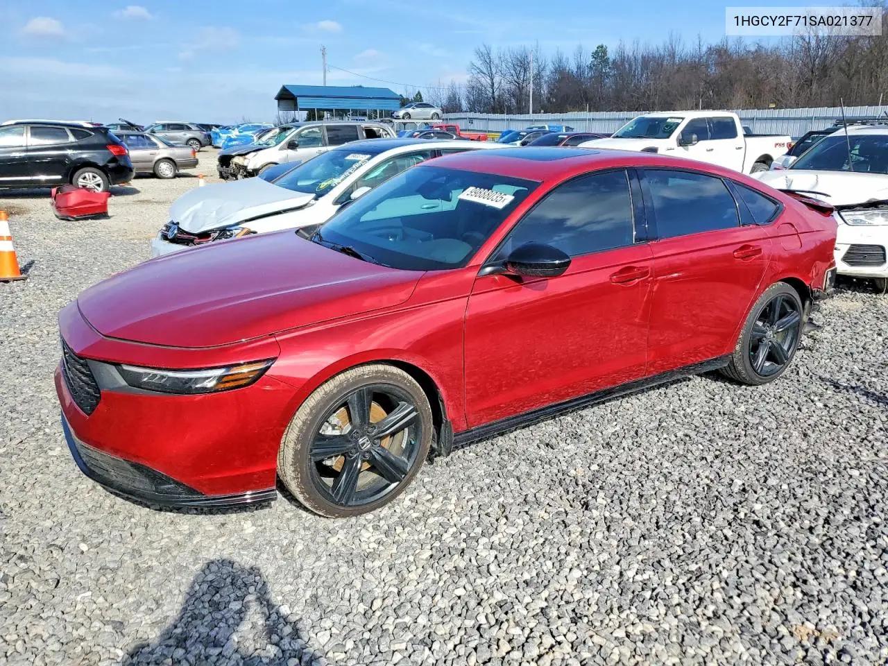 Honda Accord Hybrid Sport-L 2025