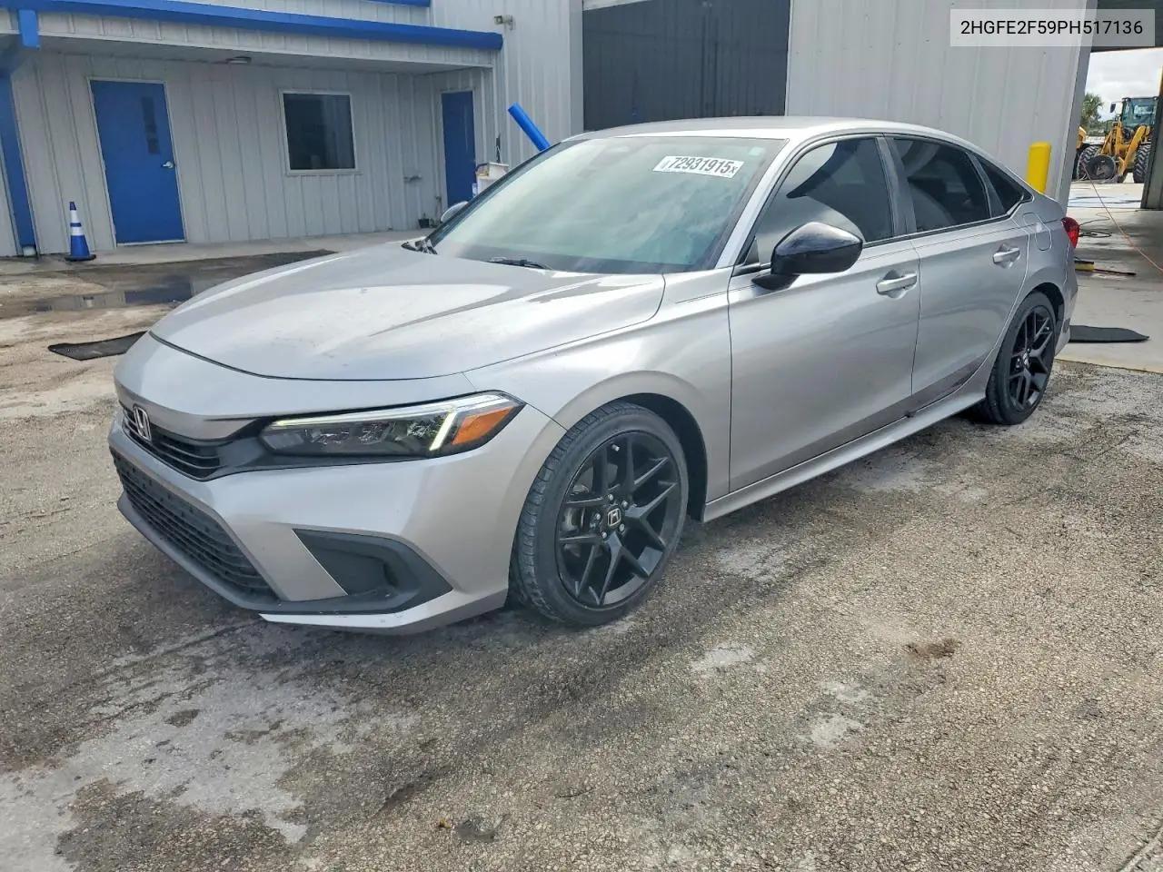 Honda Civic Sport 2023