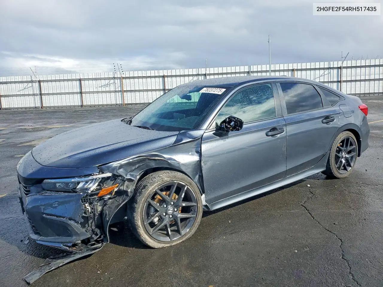 Honda Civic Sport 2024