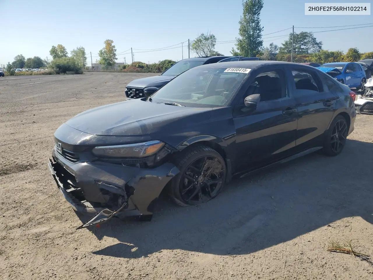 Honda Civic Sport 2024