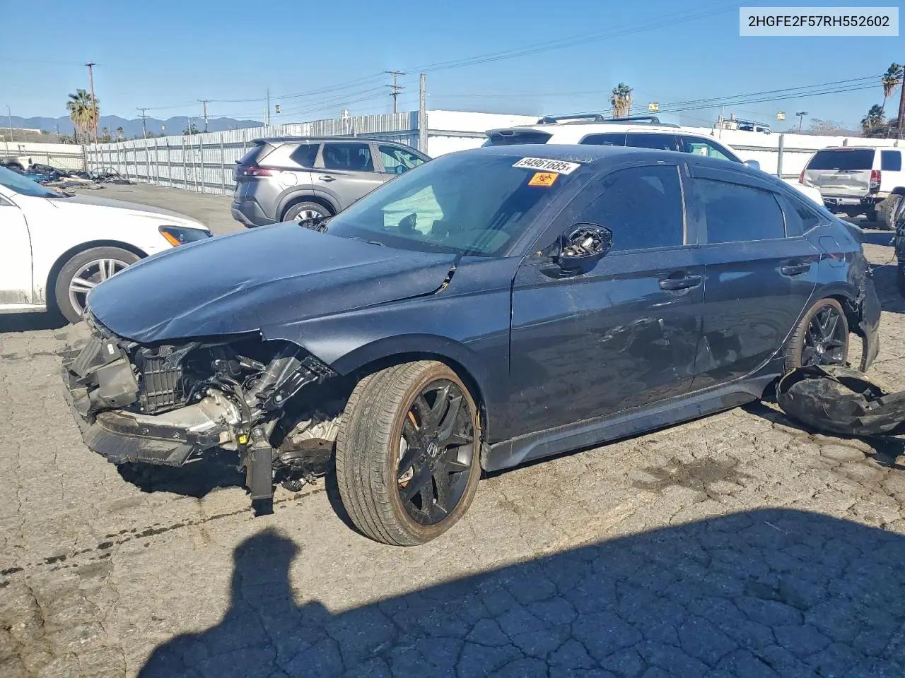 Honda Civic Sport 2024