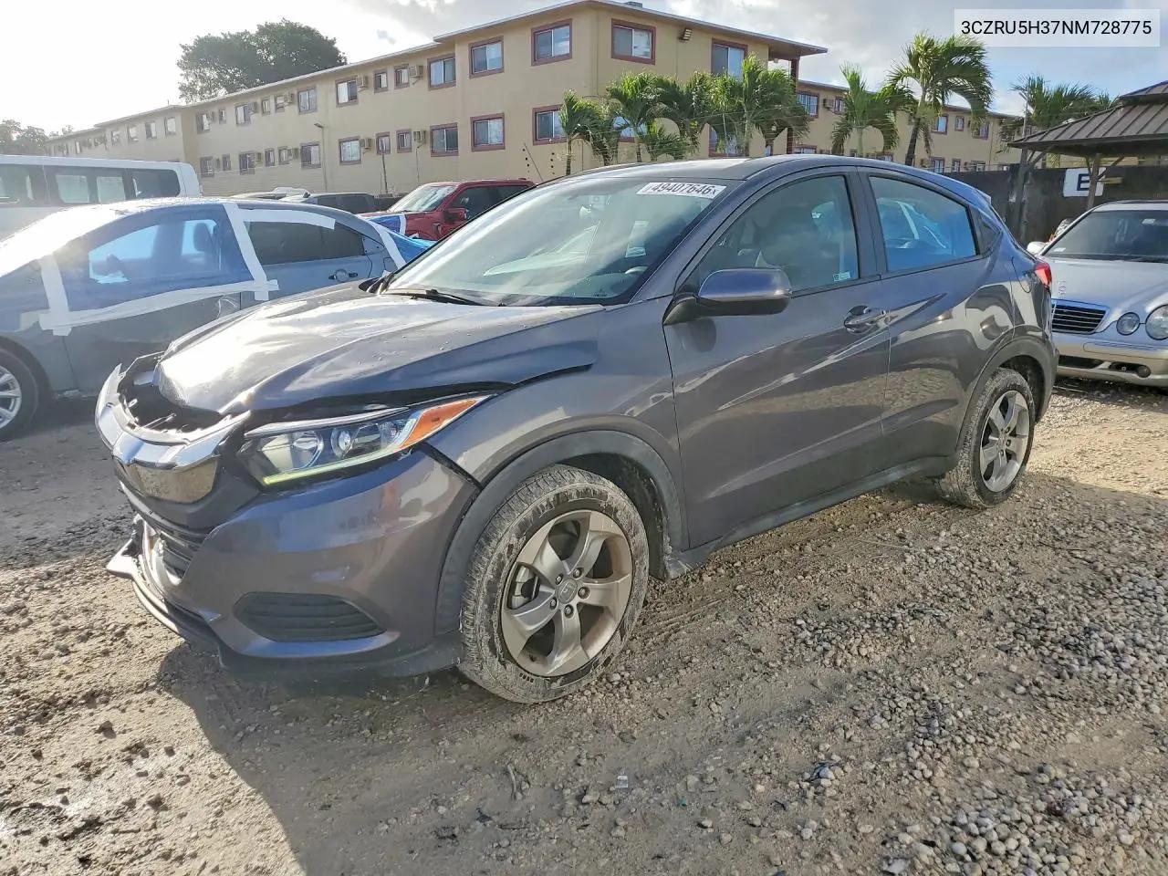 Honda Hr-V Lx 2022