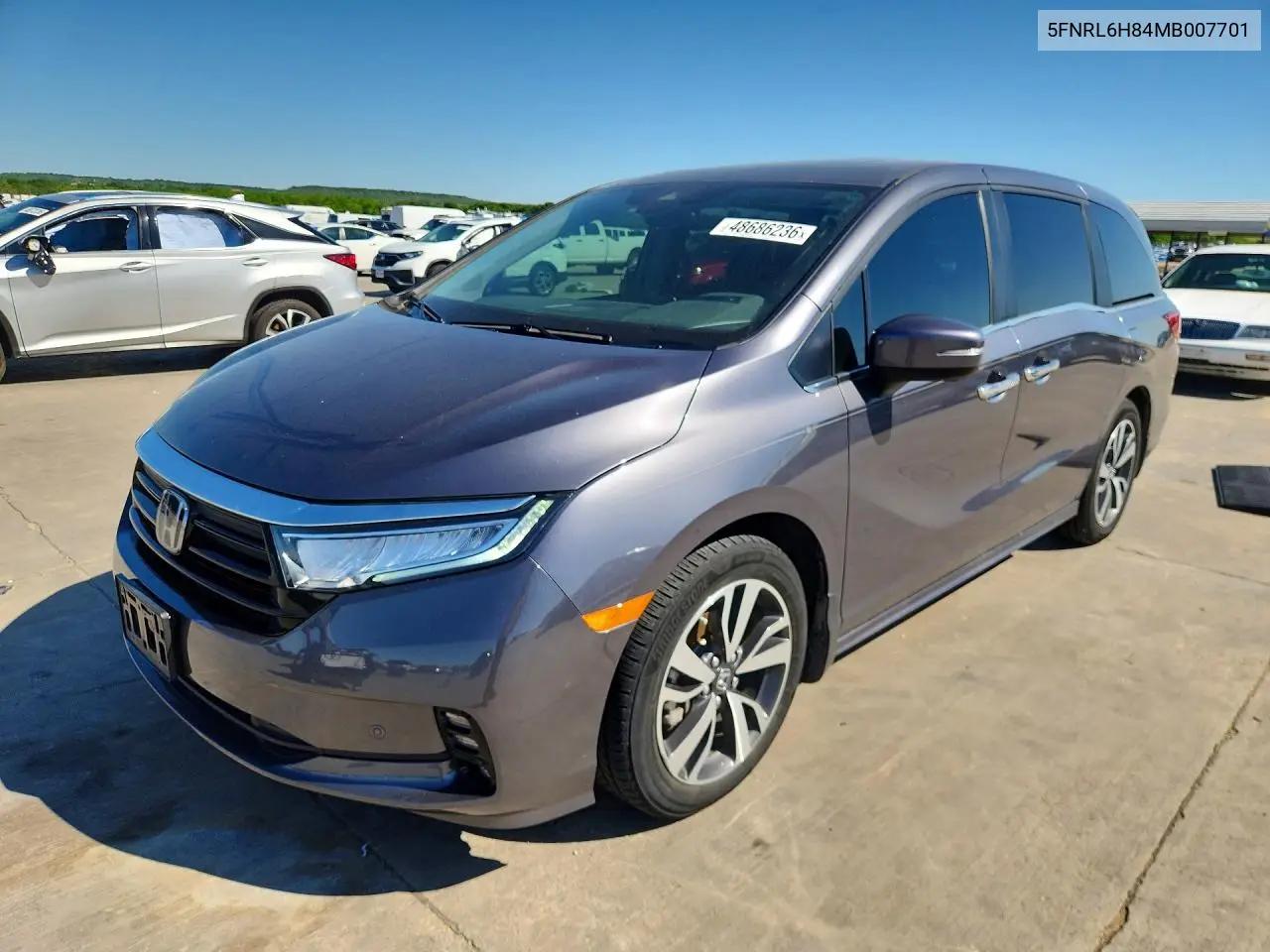 Honda Odyssey Touring 2021