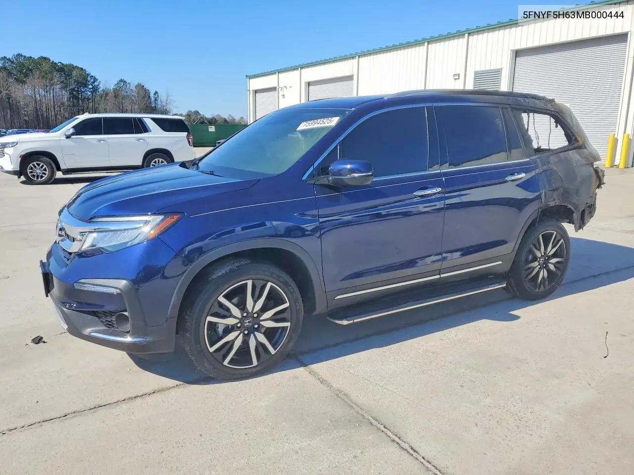 Honda Pilot Touring 2021