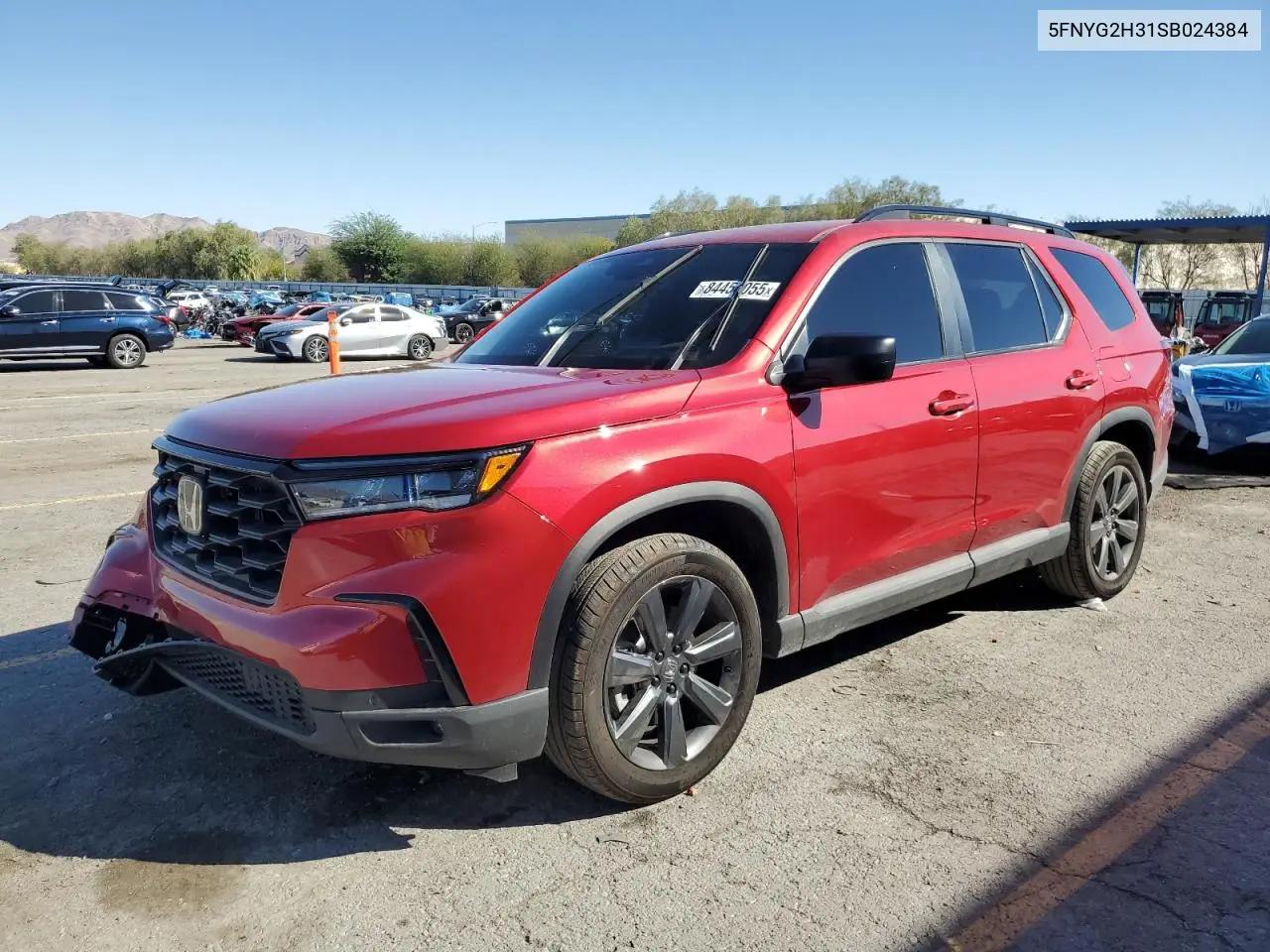 Honda Pilot Sport 2025