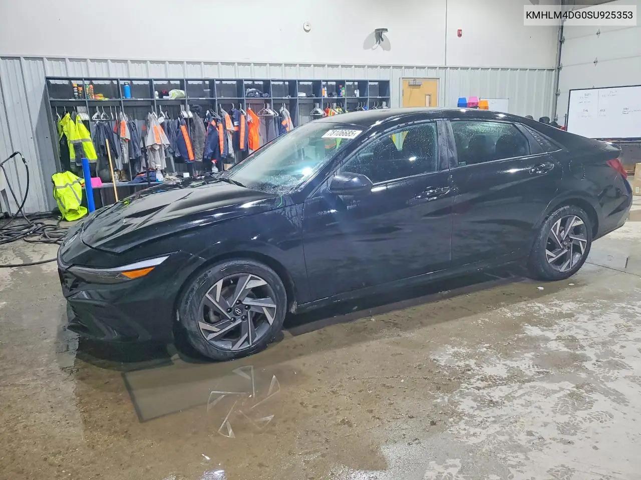 Hyundai Elantra Sel Sport 2025