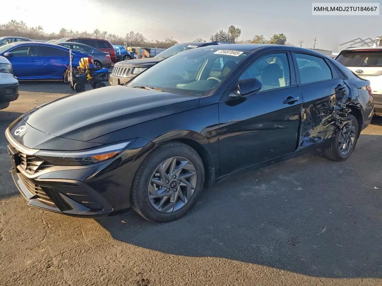 Hyundai Elantra Blue 2026