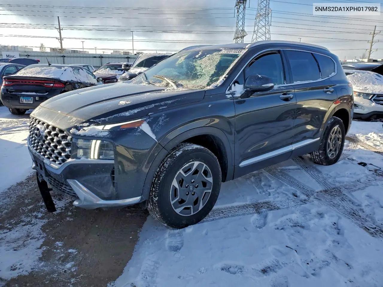 Hyundai Santa Fe Blue 2023