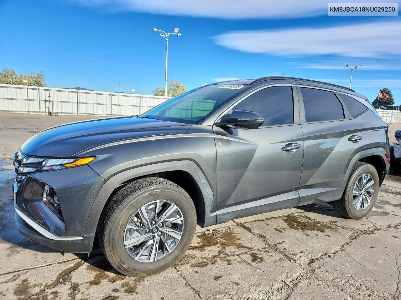 Hyundai Tucson Hybrid Blue 2022
