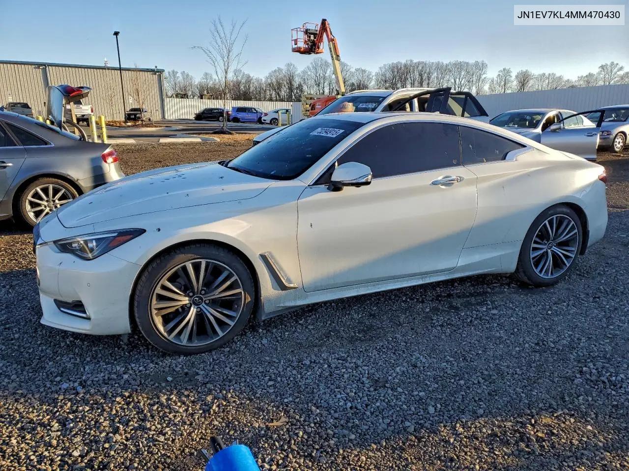Infiniti Q60 3.0T Luxe 2021
