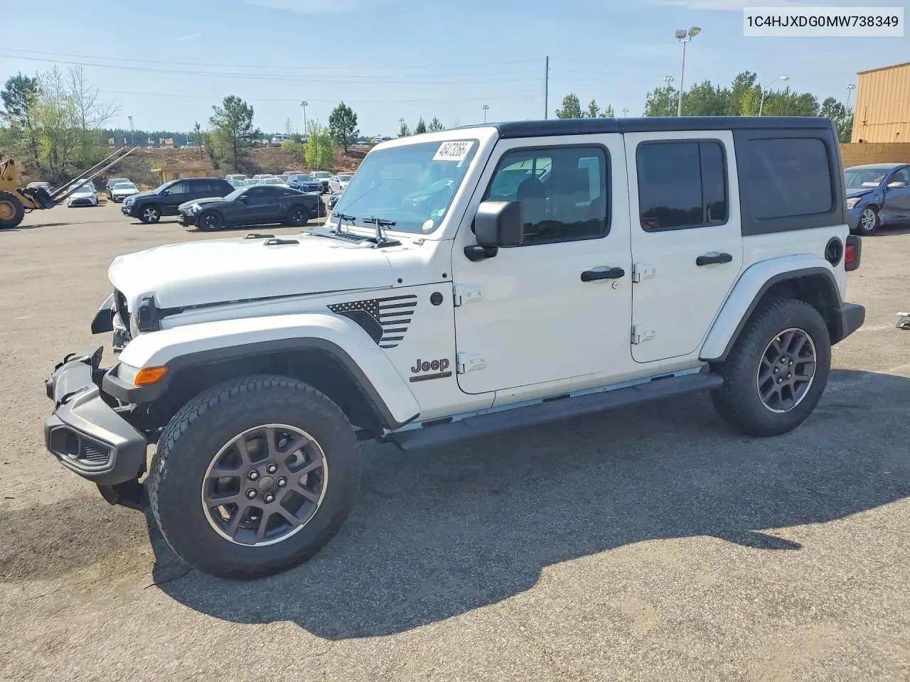 Jeep Wrangler Unlimited Sport 2021