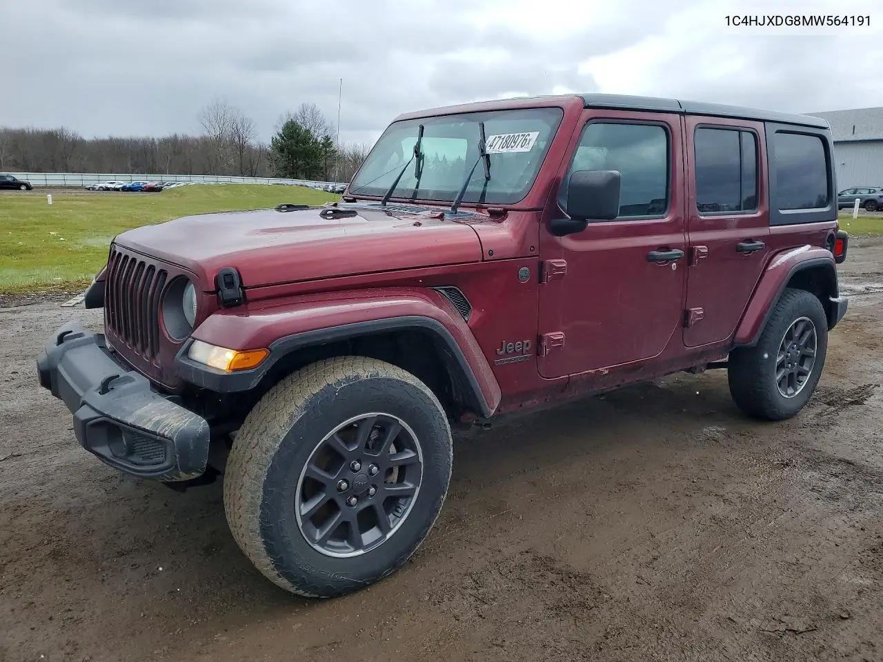 Jeep Wrangler Unlimited Sport 2021
