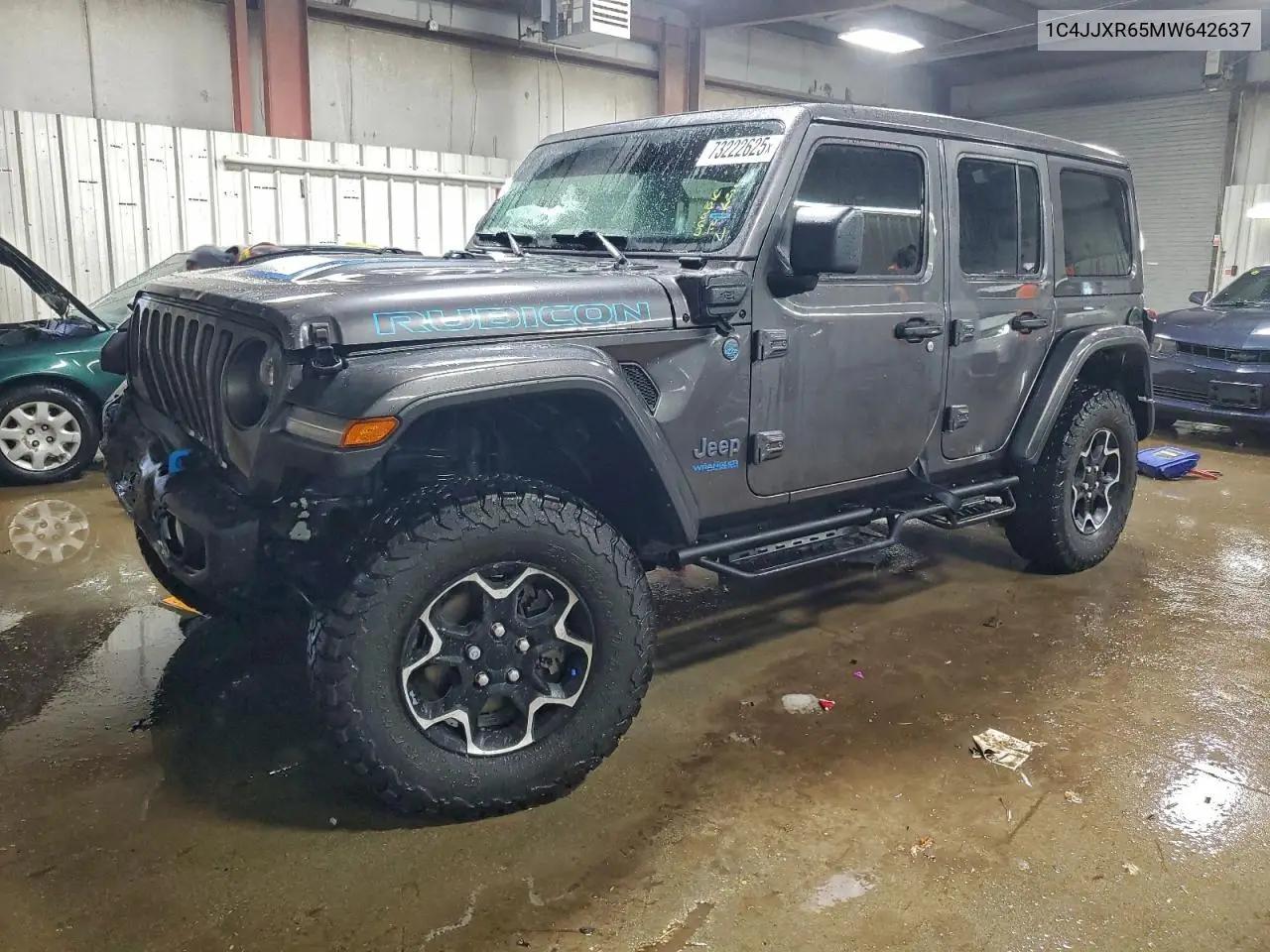 Jeep Wrangler Unlimited Rubicon 4Xe 2021