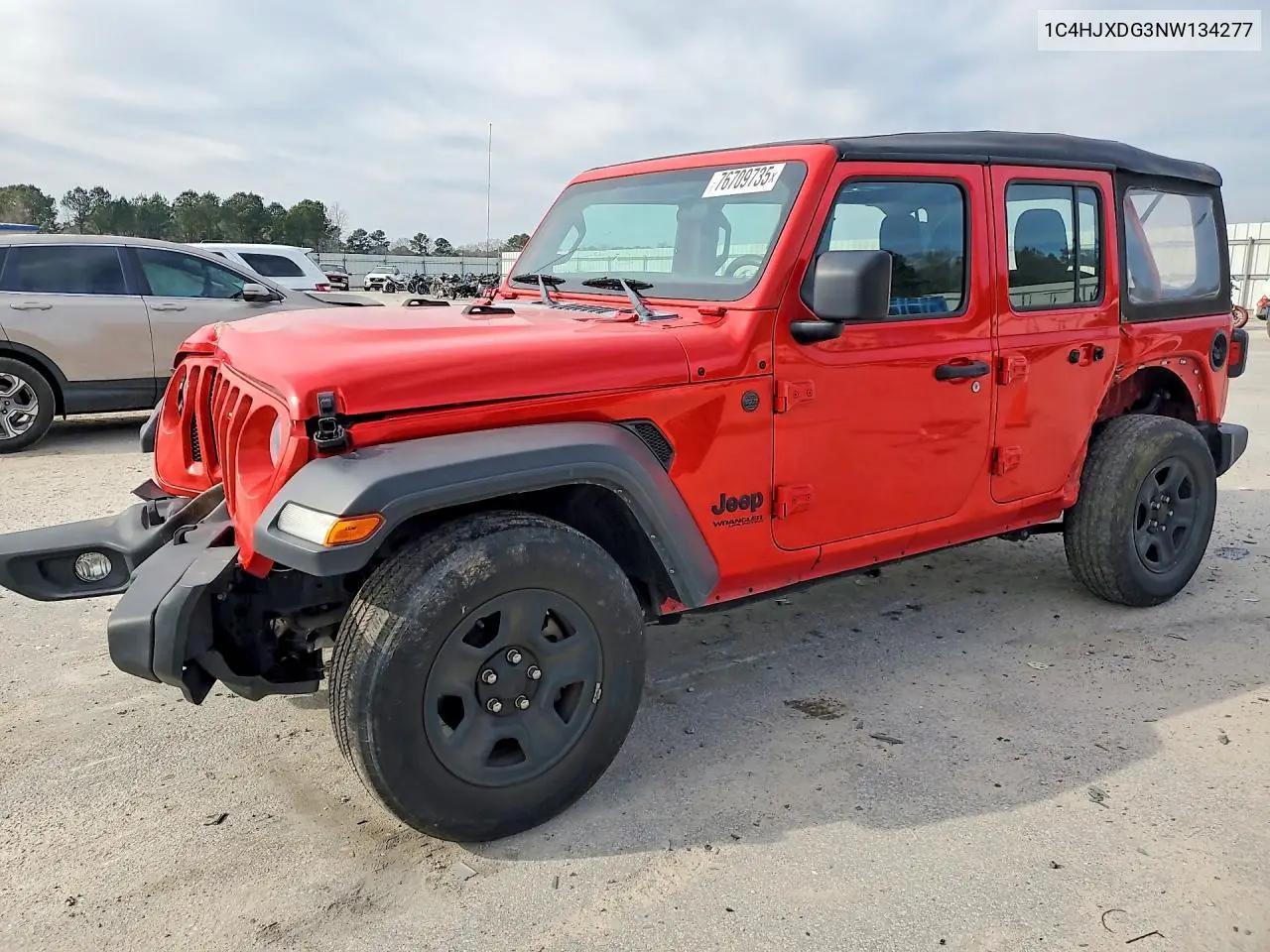 Jeep Wrangler Unlimited Sport 2022