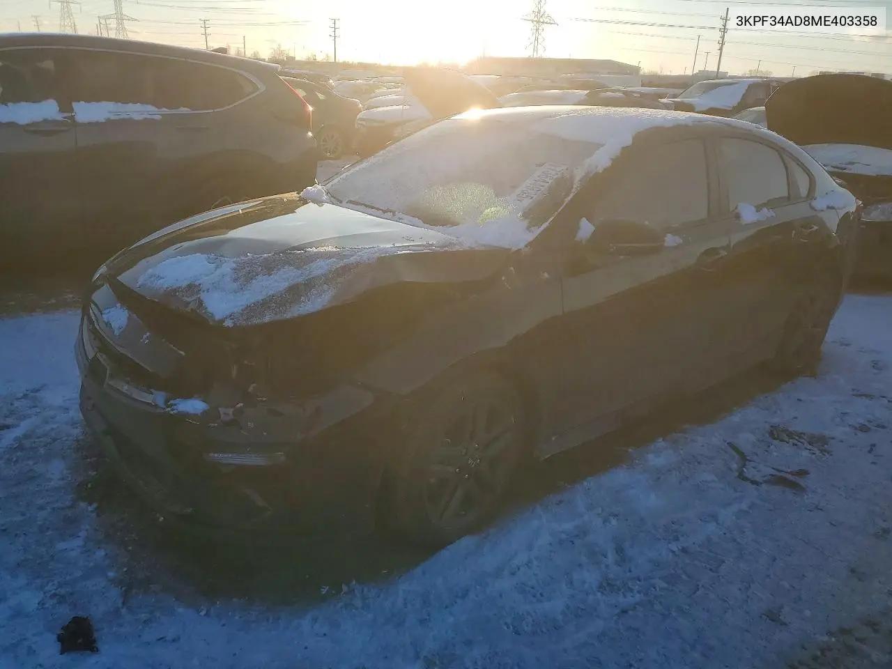 Kia Forte Gt Line 2021
