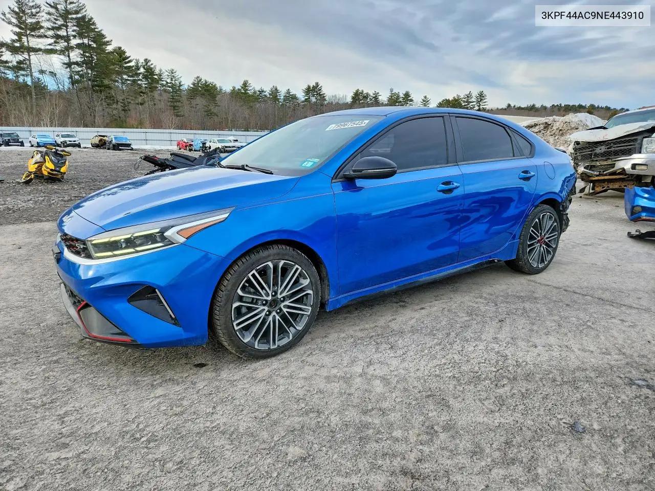 Kia Forte Gt 2022