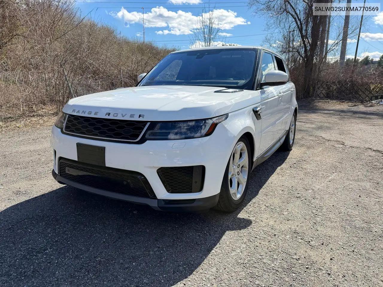 Land Rover Range Rover Sport Se 2021