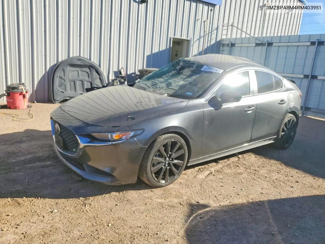 Mazda 3 Select Sport 2024