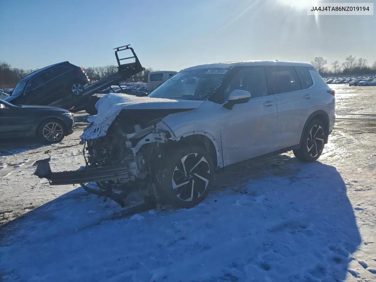 Mitsubishi Outlander Es 2022