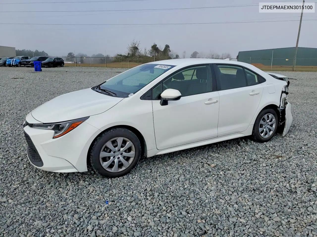 Toyota Corolla Le 2022
