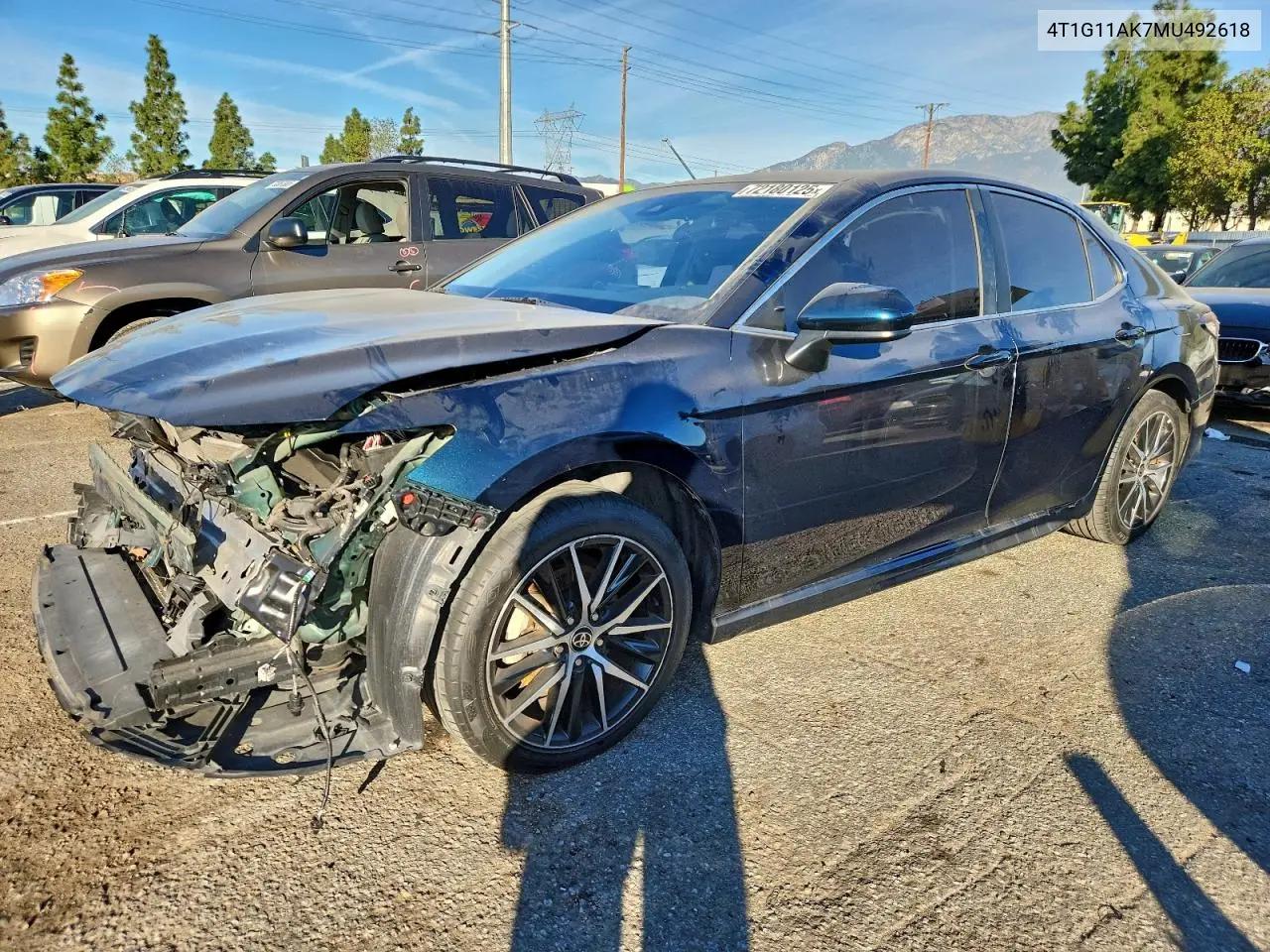 Toyota Camry Se 2021