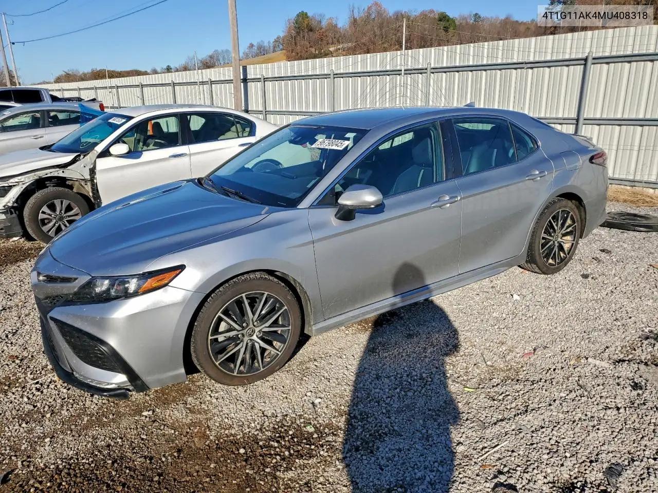 Toyota Camry Se 2021