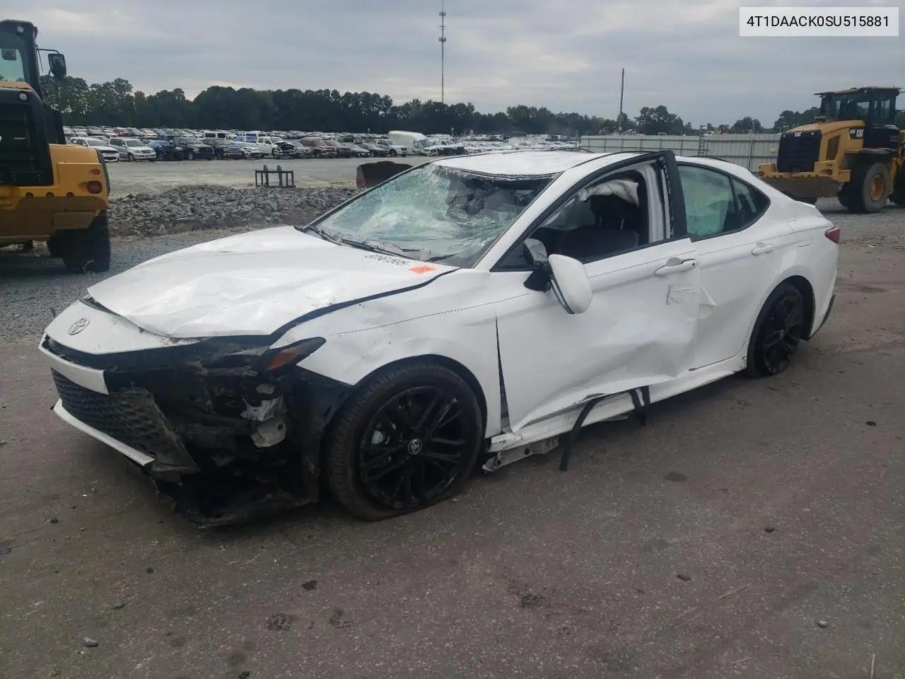 Toyota Camry Se 2025