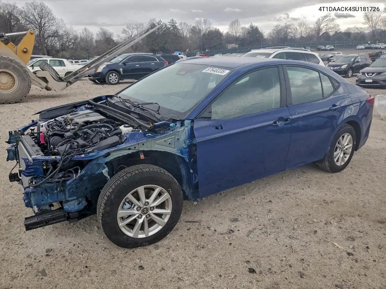 Toyota Camry Le 2025