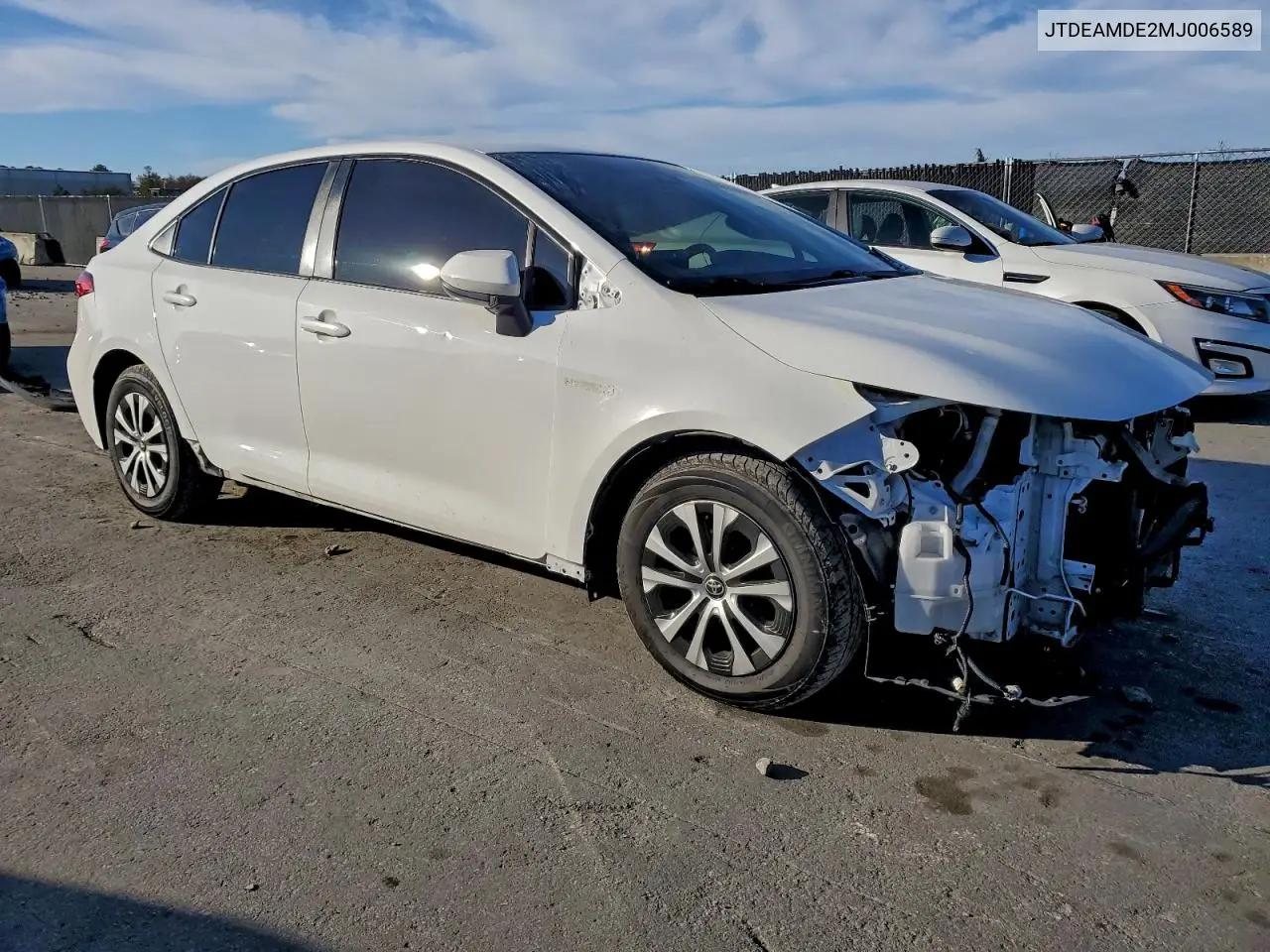 Toyota Corolla Le 2021