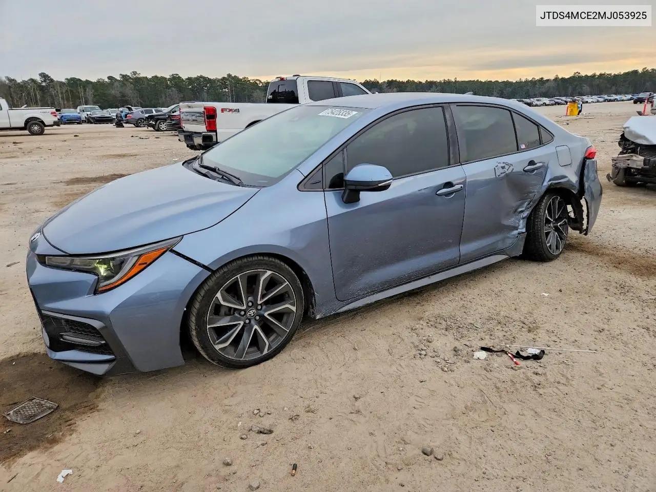 Toyota Corolla Se 2021