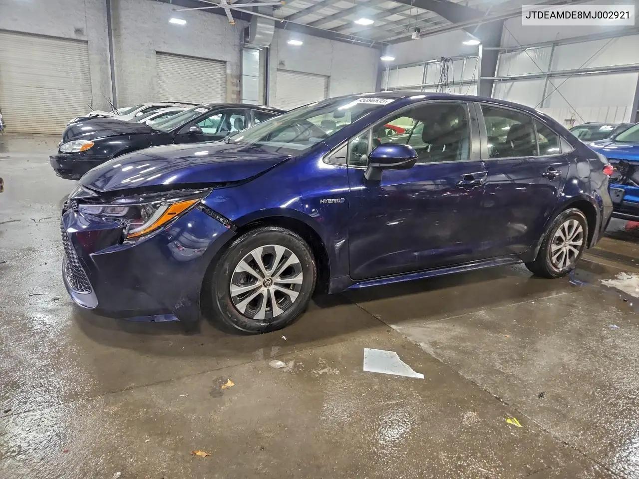 Toyota Corolla Le 2021