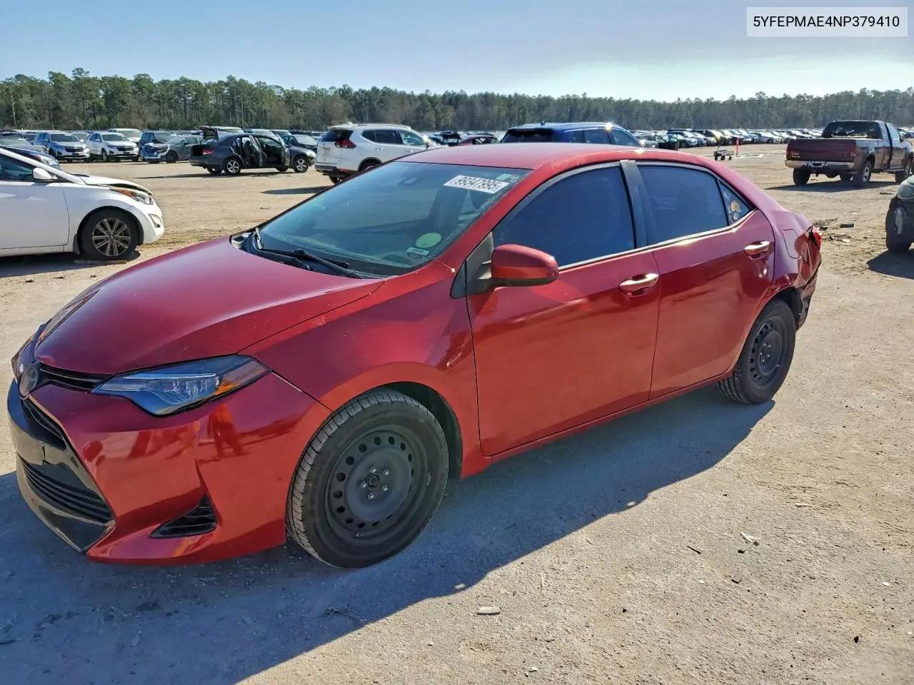 Toyota Corolla Le 2022