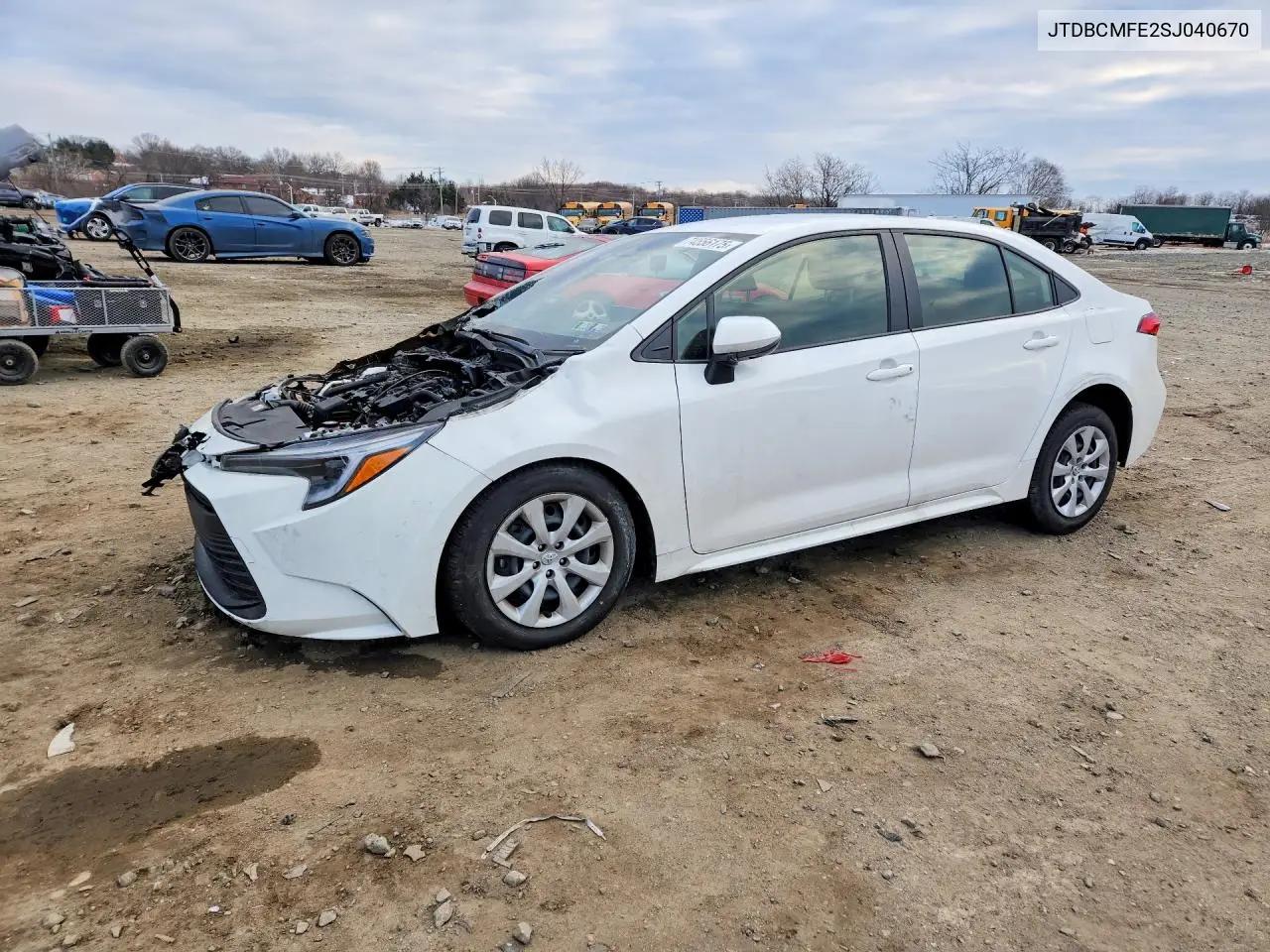Toyota Corolla Hybrid Le 2025
